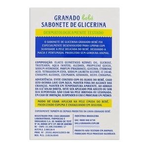 Sabonete Granado Bebê Glicerina Tradicional 90g
