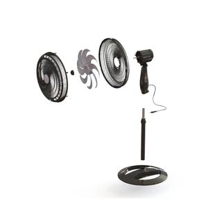 Ventilador de Coluna Mondial 40CM 8 Pás 220V NVT40C8P