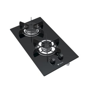 Cooktop 2 Bocas Venax Libero Preto Gas Glp