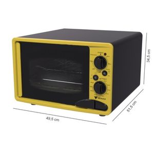 Forno Eletrico Luxo 45L Classic Vintage Amarelo