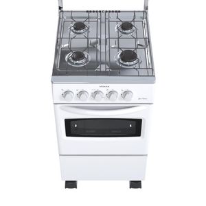 Fogao 4 Bocas Venax da Vinci Mesa Inox GIIi Branco Glp