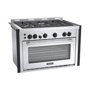 Fogao de Embutir 5 Bocas Venax Temis Inox Gas Glp