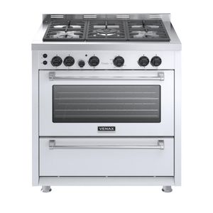 Fogao 5 Bocas Venax Temis Branco Gas Glp