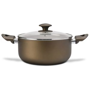 Caçarola em Alumínio com Tampa Antares 24cm - BRINOX