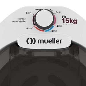 Centrífuga de Roupas Mueller Fit 15kg de roupa molhada