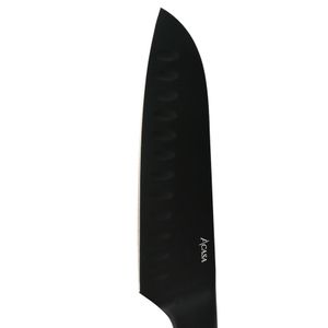 Faca Santoku Black Inox 17,5cm - A\CASA