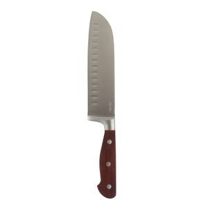 Faca Santoku Wood Inox 17,5 cm - A\CASA