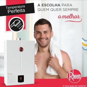 Aquecedor 30 litros digital EF Bivolt GLP Rheem