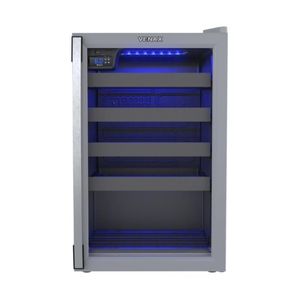 Adega Piubella 100 para 24 Garrafas Cinza
