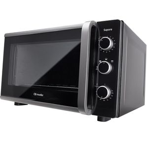 Forno Elétrico de Bancada Sapore Preto 44 litros