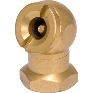 Bico para encher pneu simples 1/4" npt latão - Vonder