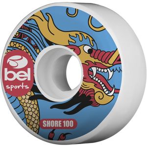 Kit rodas para skate 51x31mm em PU - Bel Sports