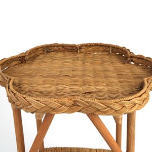 Mesa Lateral Bloom Rattan 55cm - A\CASA