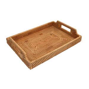 Bandeja Fibra Natural Retangular 35x24.5cm - A\CASA