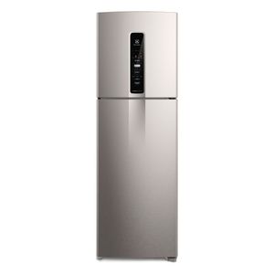 Geladeira Electrolux Duplex Frost Free 410L Efficient AutoSense Inverter Inox Look IF45S