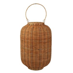 Lanterna Decorativa Fibra Natural 30x59cm - A\CASA