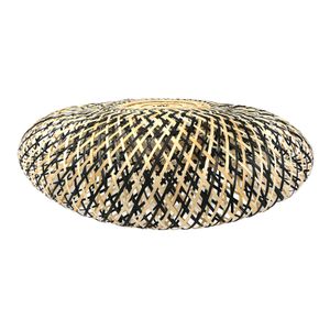 Cúpula Bambu Preto 72x55cm -  A\CASA