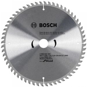 Disco para Serra Circular Bosch 9”, 60 dentes