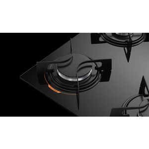 Cooktop a Gás Atlas U Top Superautomático com Vidro Temperado - 4 Bocas