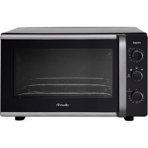 Forno Elétrico Mueller Sapore 44 Litros, Total Clean, Preto