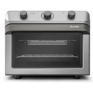 Forno Elétrico Mueller 35 Litros, Função Fryer, Prata