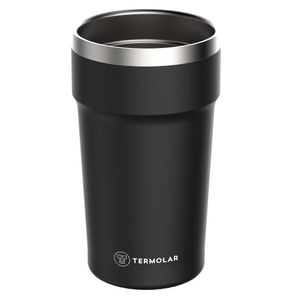 Copo Térmico Termolar Pub, Preto, 500 ml