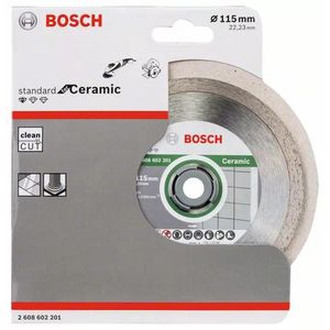 Disco Diamantado para Corte Cerâmica Bosch, 115 mm