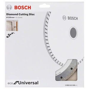 Disco Diamantado para Corte Universal Bosch, Turbo, 9", 3 mm