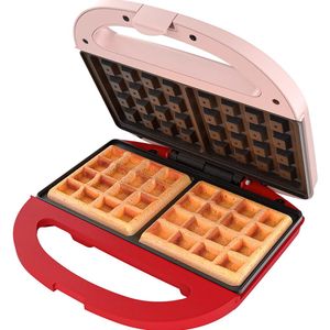 Máquina de Waffle Cadence, Rosa – WAF200