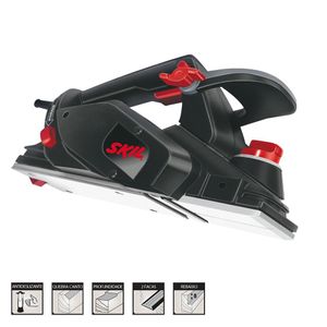Plaina Elétrica Profissional Skil 1555, 550 watts