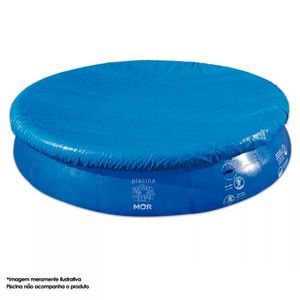 Capa para Piscina Splash Mor, 3400 Litros, Azul