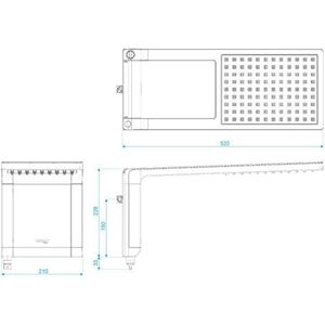 Chuveiro Eletrônico Lorenzetti Acqua Storm Ultra - Preta Cromada