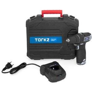 Furadeira Parafusadeira Torkz Profissional TRB0013, 1 Bateria, 12V