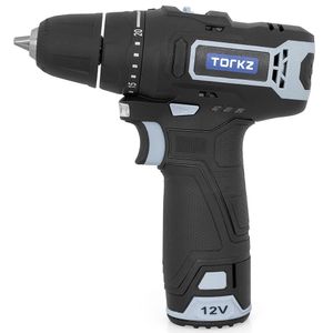 Furadeira Parafusadeira Torkz Profissional TRB0013, 1 Bateria, 12V