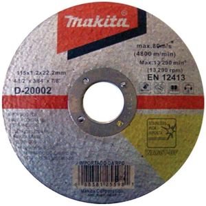 Disco de Corte Fino Inox Makita, 114 mm, 10 Unidades