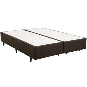 Base Cama Box Herval Queen Idea, 39x158x198 cm, Marrom