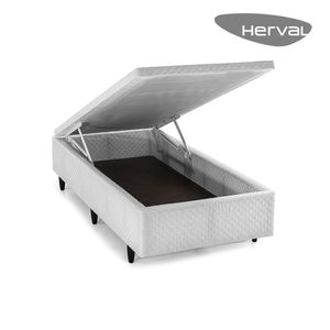 Base Box Baú Solteirão Herval Vivere, 46x96x203, Branco