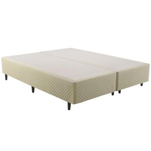 Base Cama Box Herval King Idea, 39x193x203 cm, Bege