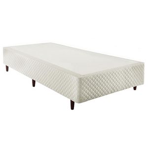 Base Cama Box Herval Viúva Ravena, 39x128x188cm, Branco