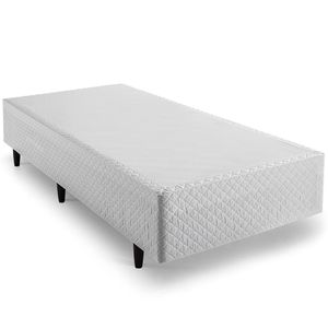 Base Cama Box Herval Solteiro Idea, 39x88x188 cm, Branco