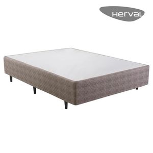 Base Cama Box Herval Casal Idea, 39x138x188 cm, Palha