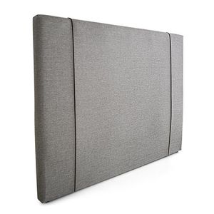 Cabeceira Herval Estofada Queen Plan, 158 cm, Linho Cinza