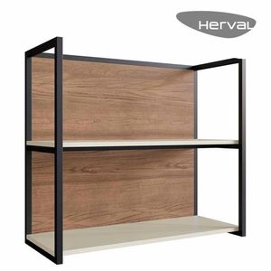 Armário Aéreo de Cozinha 2 Prateleiras Herval Ten, 100% MDF 80 cm