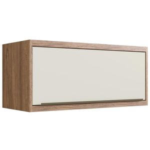 Armário Aéreo Cozinha MDF 100% Herval Ten, 1 Porta 80 cm