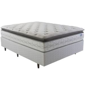 Cama Box Herval Casal Adapt, 73x138x188 cm, Molas Ensacadas