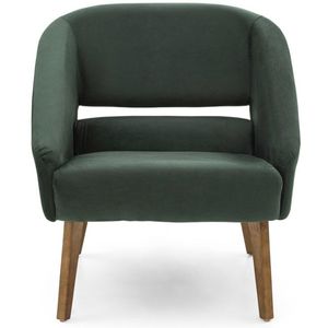 Conjunto 2 Poltrona Decorativa Herval Nice, Veludo Verde