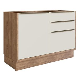 Cozinha Modulada 100% MDF Herval Ten, 7 Peças com Tampo, 350 cm