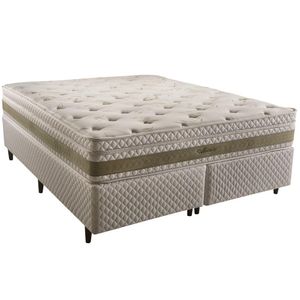 Cama Box Herval King Amore, 67x193x203 cm, Molas Ensacadas