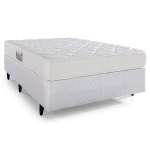 Cama Box Herval Casal Top D45 New, 60x138x188 cm, Bordado, Espuma D45