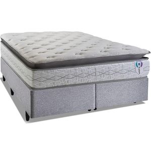 Cama Box Herval Queen Adapt, 73x158x198 cm, Molas Ensacadas